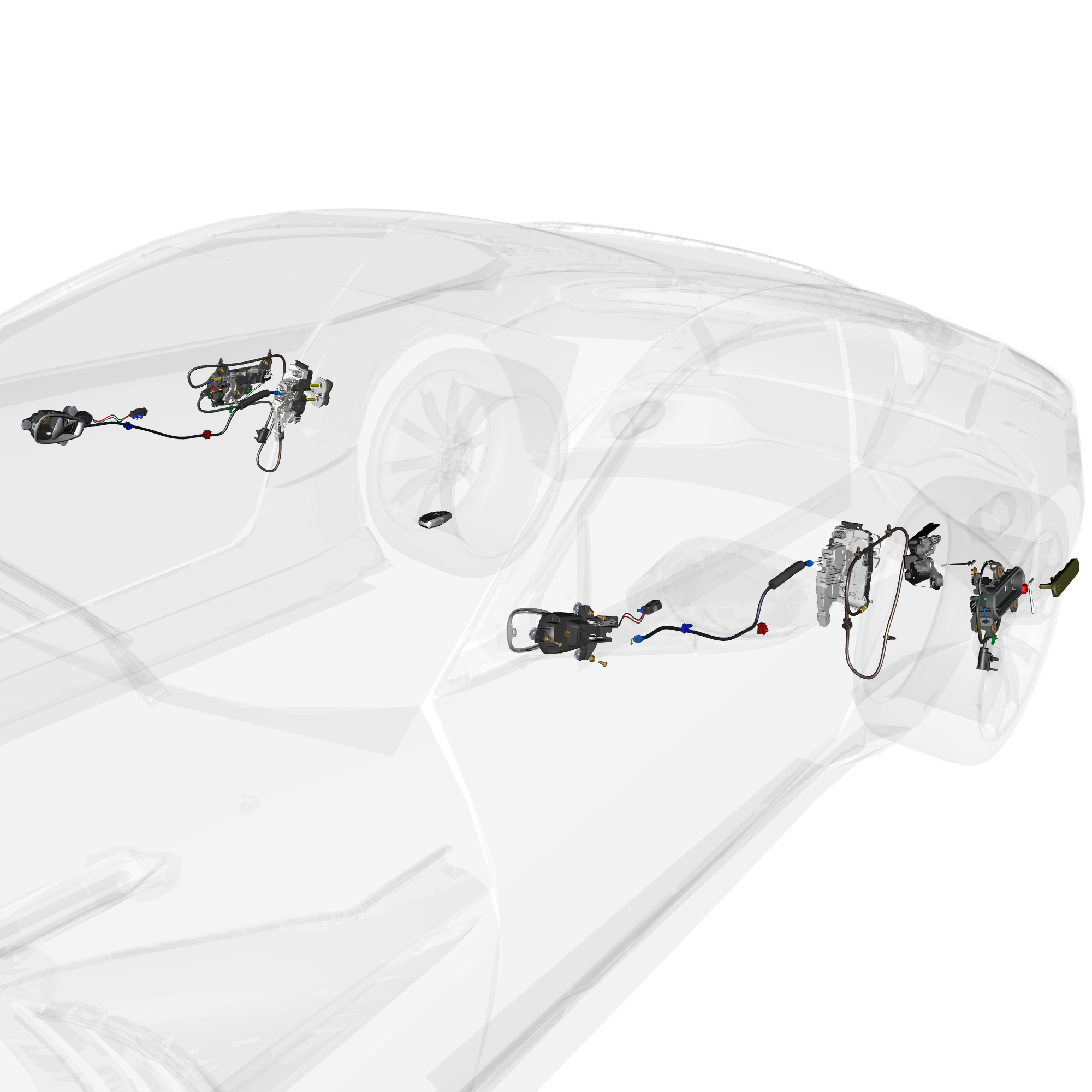car:db11,item_no:,quantity:4,reference:db11_partscatalogue-011401-20 door latch system