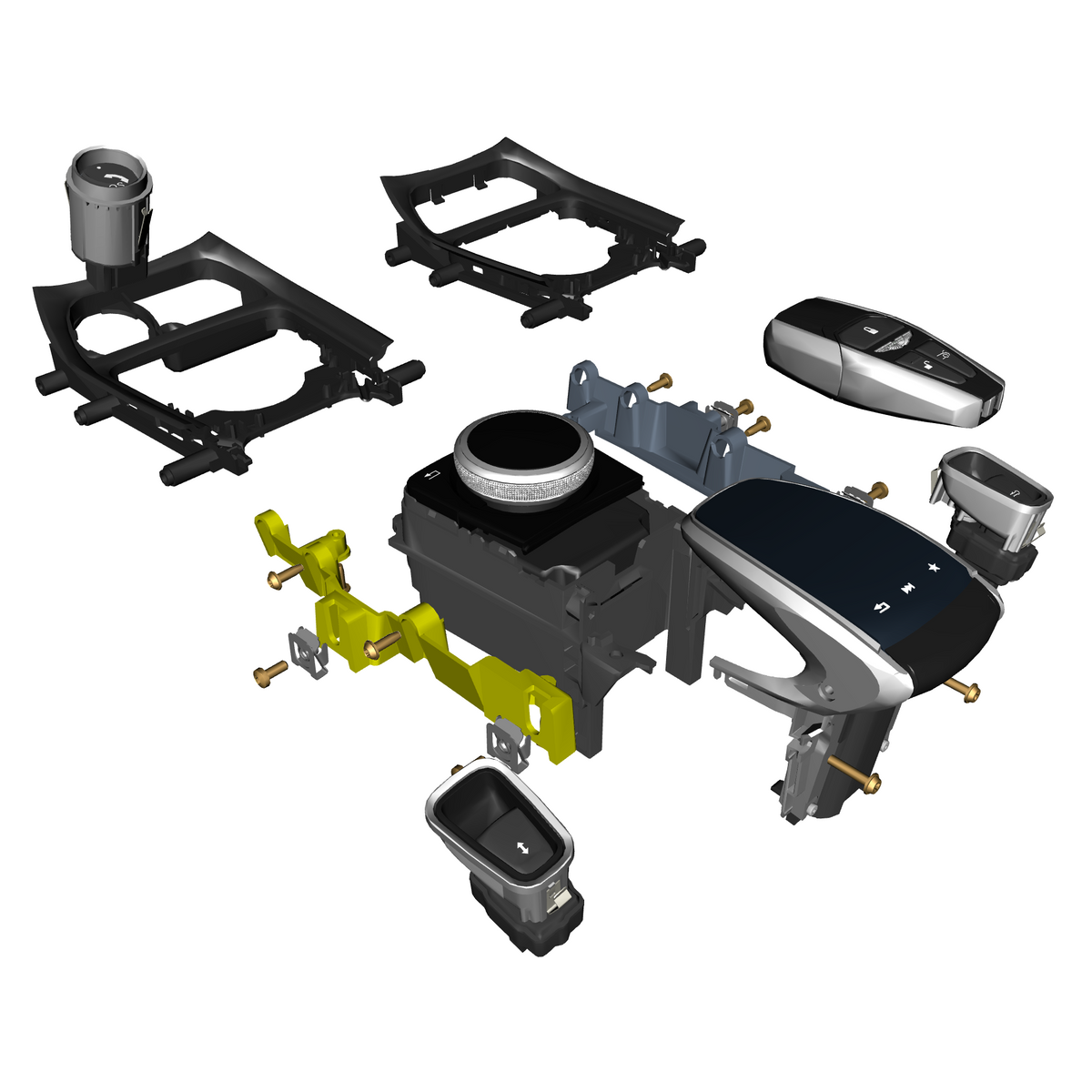 car: DB11,item_no: nan,quantity: 1,reference: DB11_PartsCatalogue-180304-10 Console Mounted Switches