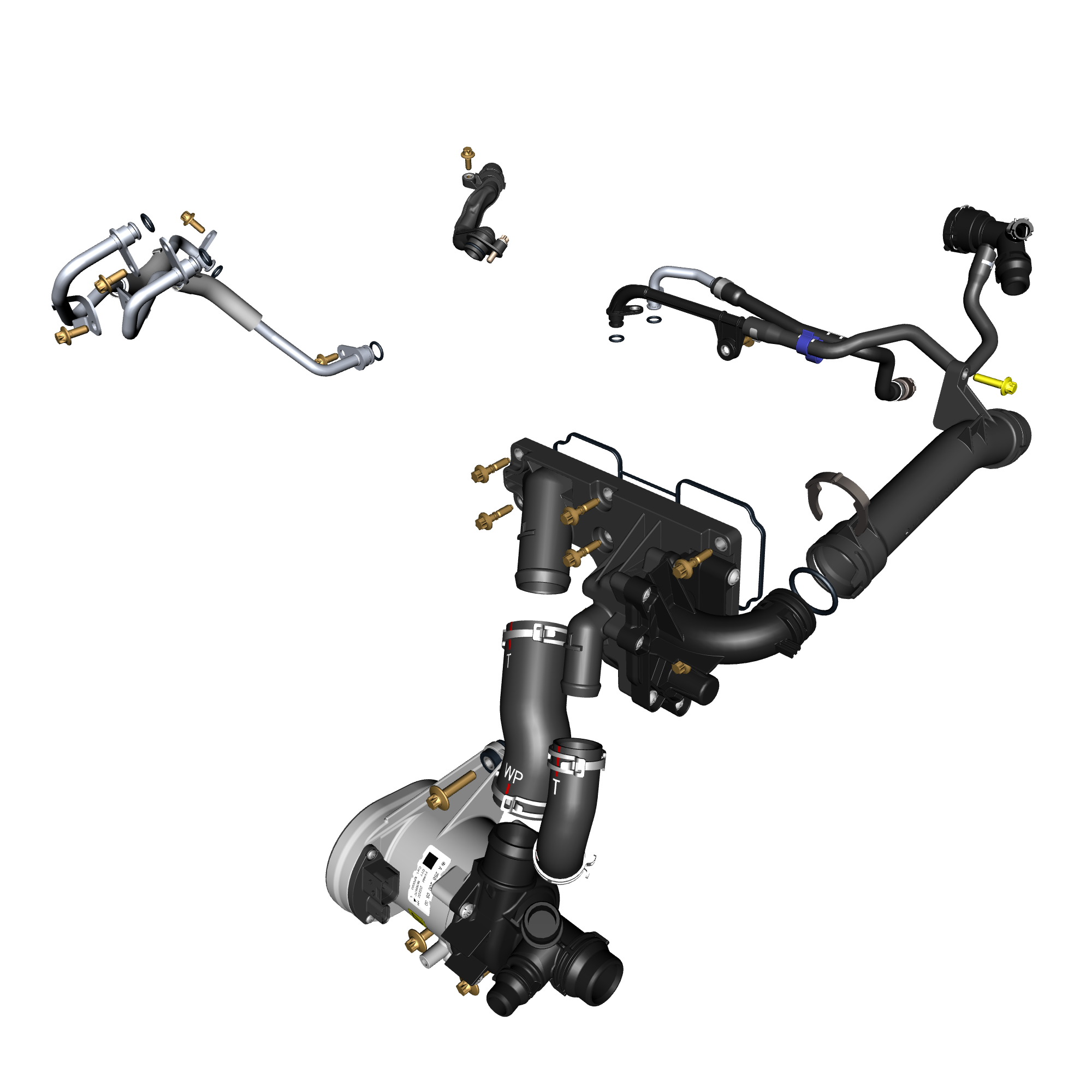 car: DBX,item_no: nan,quantity: 1,reference: DBX_PartsCatalogue-031606-40 Coolant Pump & Lines