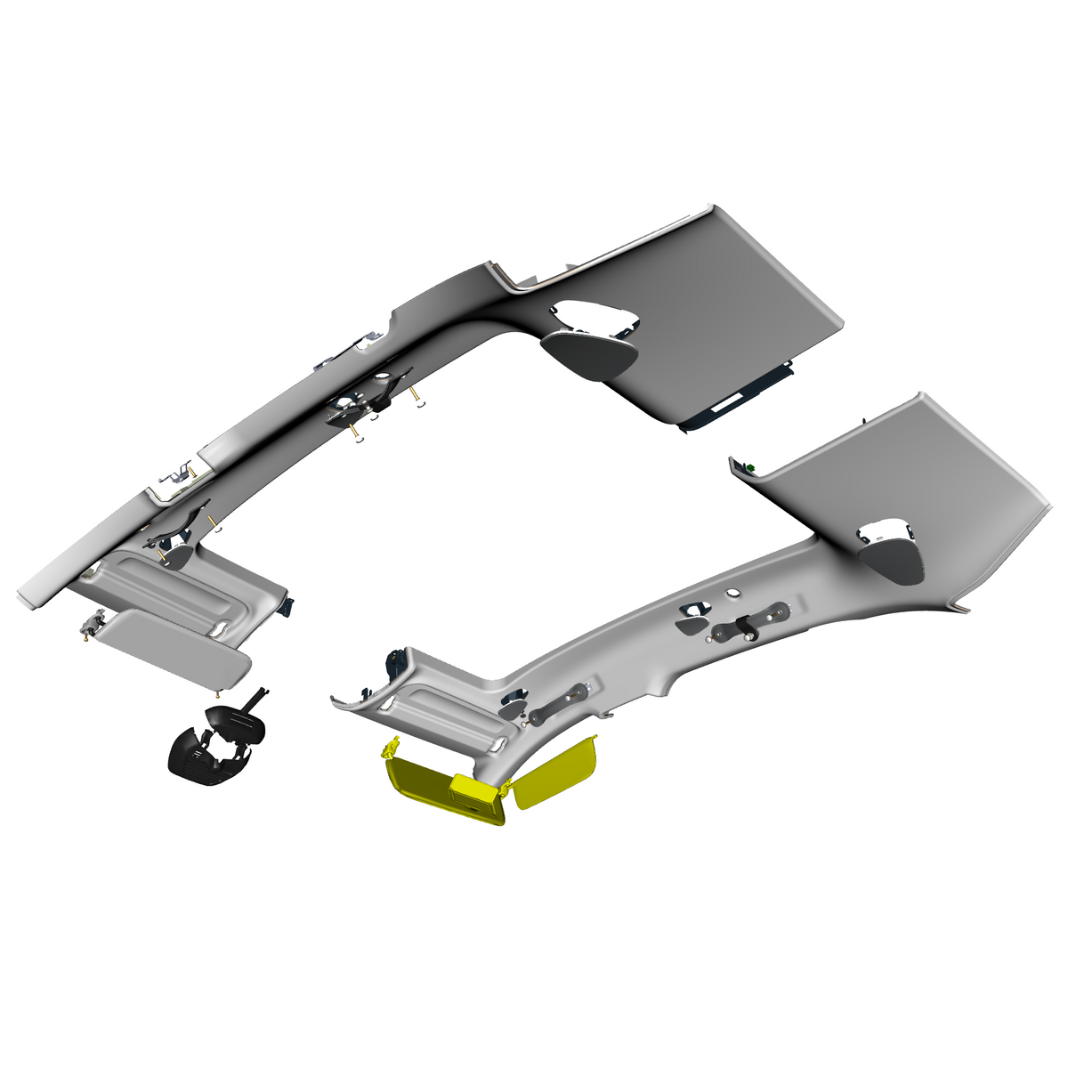 car: DBX,item_no: nan,quantity: 1.0,reference: DBX_PartsCatalogue-300403 Headliner Assembly