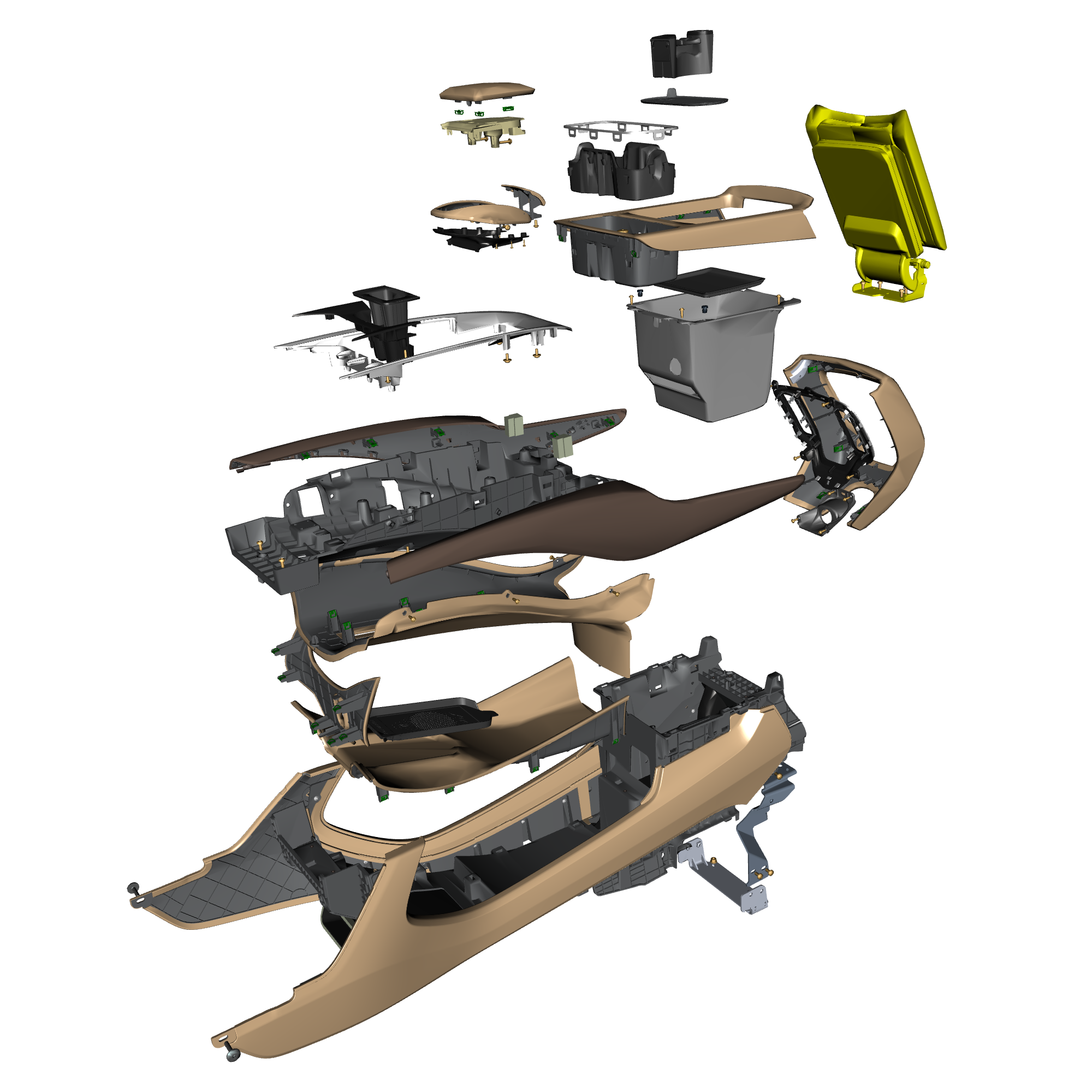 car:DBX,item_no:,quantity:1.0,reference:DBX_PartsCatalogue-300900-10 Centre Console