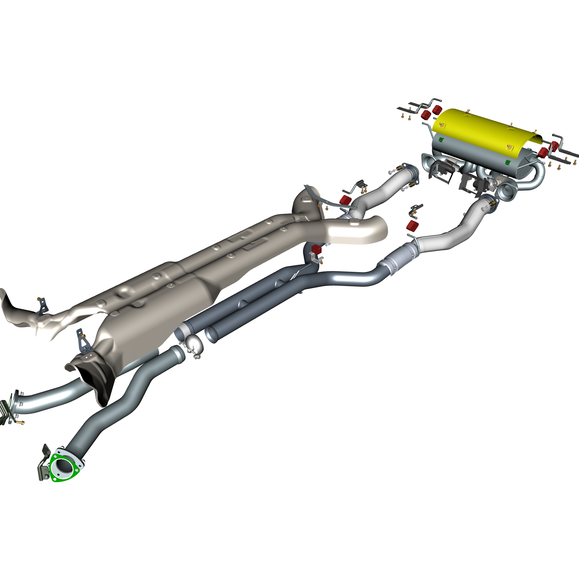 car:VANTAGE SP,item_no:,quantity:1,reference:VANTAGE_SP_PartsCatalogue-090300-10 Exhaust Pipes & Shields
