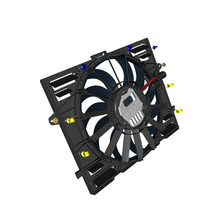 car: VANTAGE SP,item_no: nan,quantity: 4,reference: VANTAGE_SP_PartsCatalogue-030306-10 Cooling Fan & Shroud