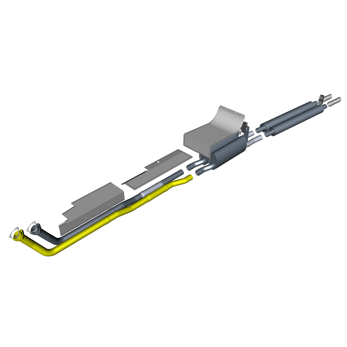 car: DB5 GF,item_no: nan,quantity: 1,reference: DB5GF_PartsCatalogue-540201-10 Exhaust System