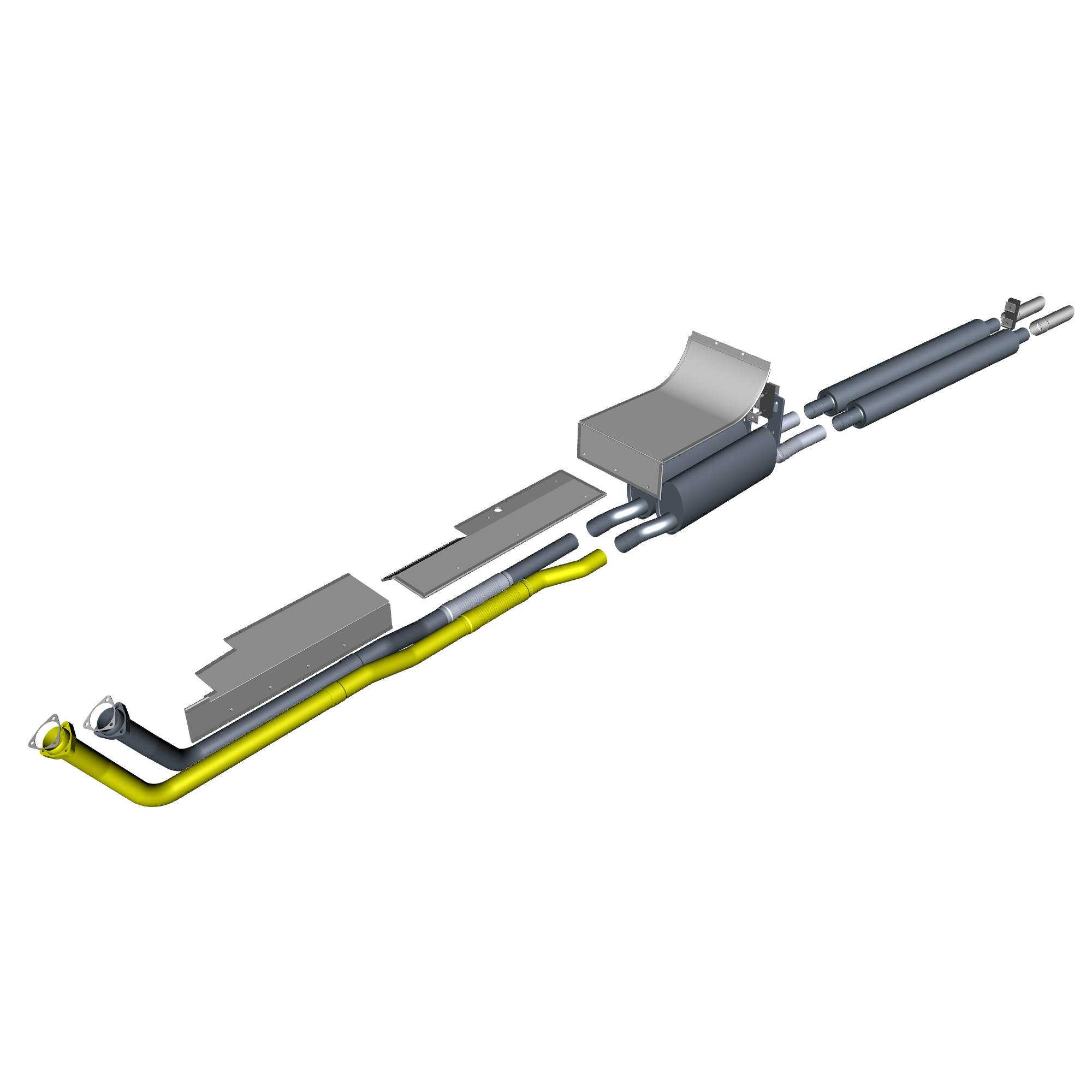 car:db5 gf,item_no:,quantity:1,reference:db5gf_partscatalogue-540201-10 exhaust system