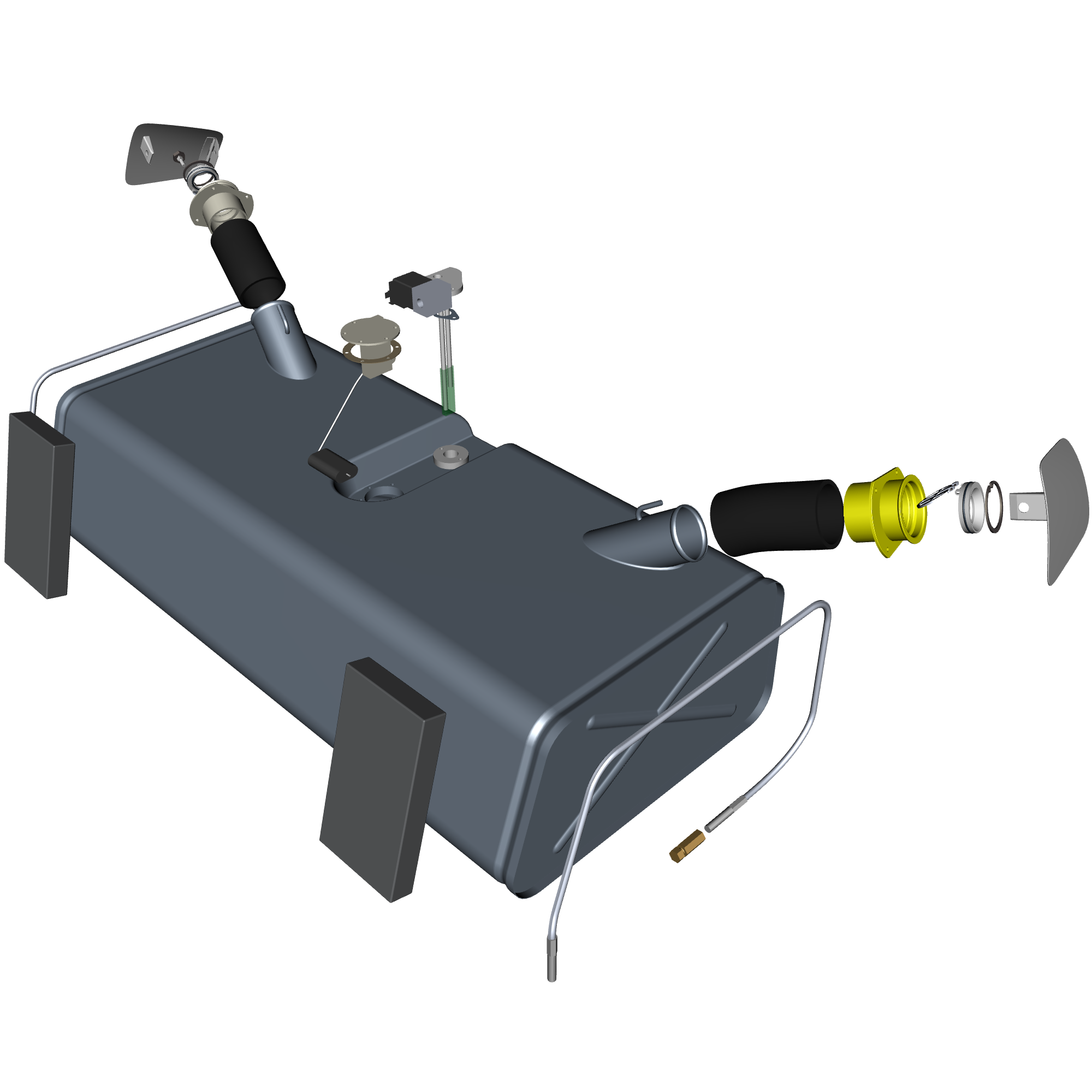 car: DB5 GF,item_no: nan,quantity: 1,reference: DB5GF_PartsCatalogue-570100-10 Fuel Tank