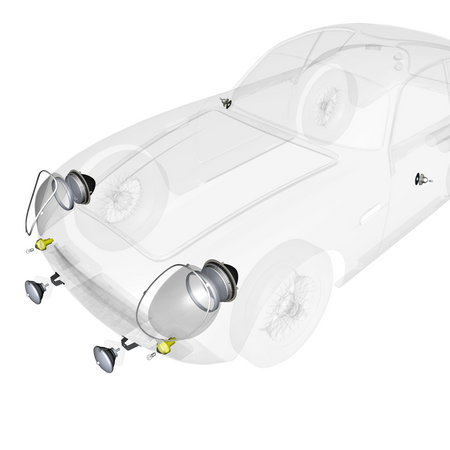 car: DB4 GTZ,item_no: nan,quantity: 2,reference: DB4GTZ_PartsCatalogue-170100-02 Front Lighting