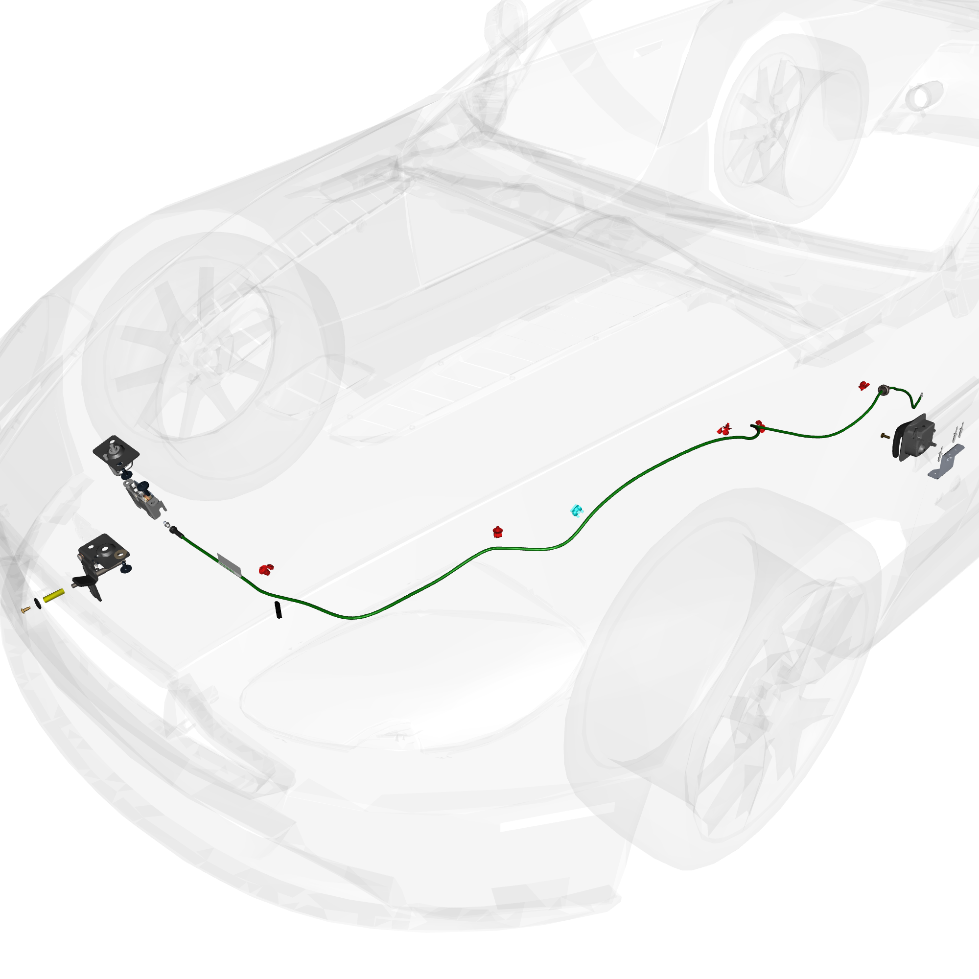 car: VANTAGE V12S,item_no: nan,quantity: 1,reference: VANTAGE_V12S_PartsCatalogue-011403-01 Bonnet Latch System