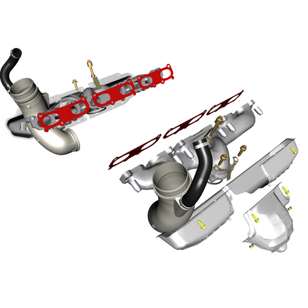 car:DBS ZAGATO,item_no:,quantity:20,reference:DBS_ZAGATO_PartsCatalogue-032103-20 Exhaust Manifolds