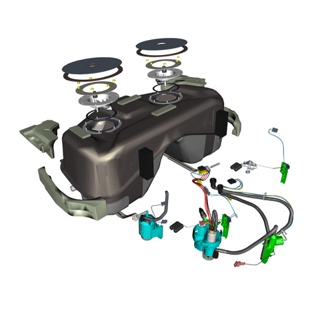 car:DBX,item_no:,quantity:14,reference:DBX_PartsCatalogue-570101 Fuel Tank Assembly