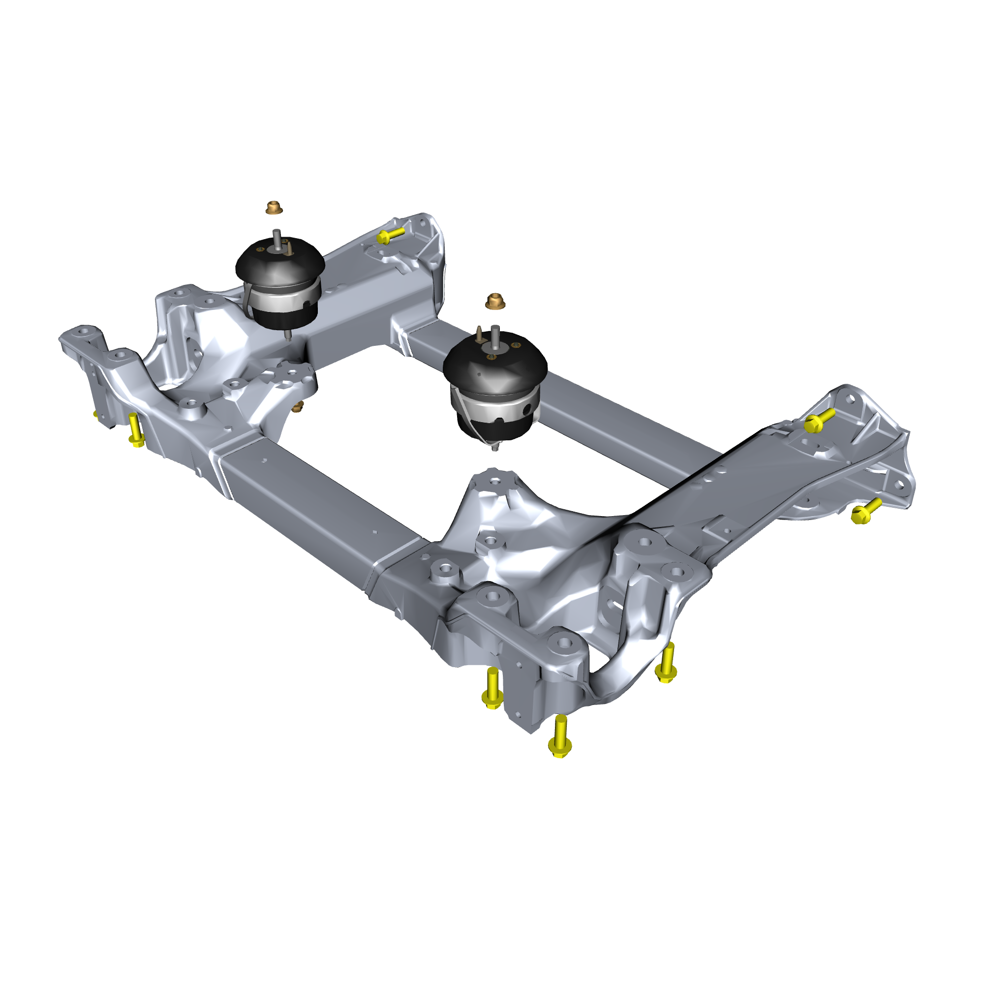 car:VANTAGE V12S,item_no:,quantity:12,reference:VANTAGE_V12S_PartsCatalogue-020103-01 Front Subframe & Mountings