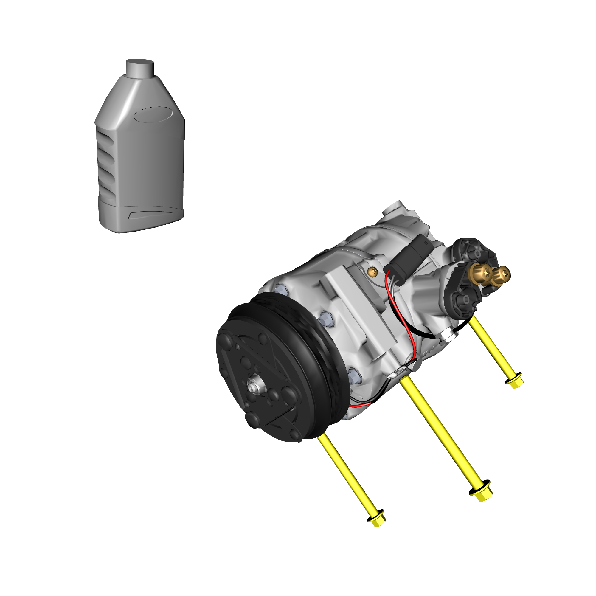car:VANTAGE,item_no:,quantity:3,reference:VANTAGE_25_PartsCatalogue-032115-10 Aircon Compressor