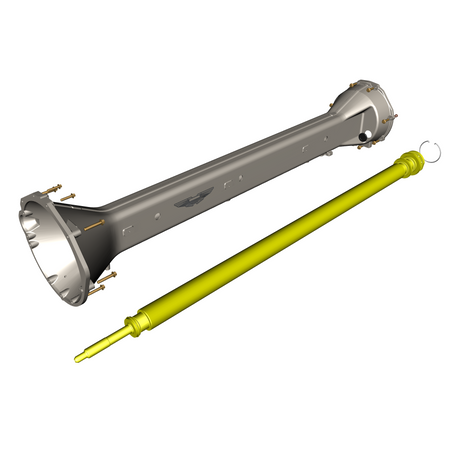 car: TARAF,item_no: nan,quantity: 1,reference: TARAF_PartsCatalogue-050100-01 Torque Tube