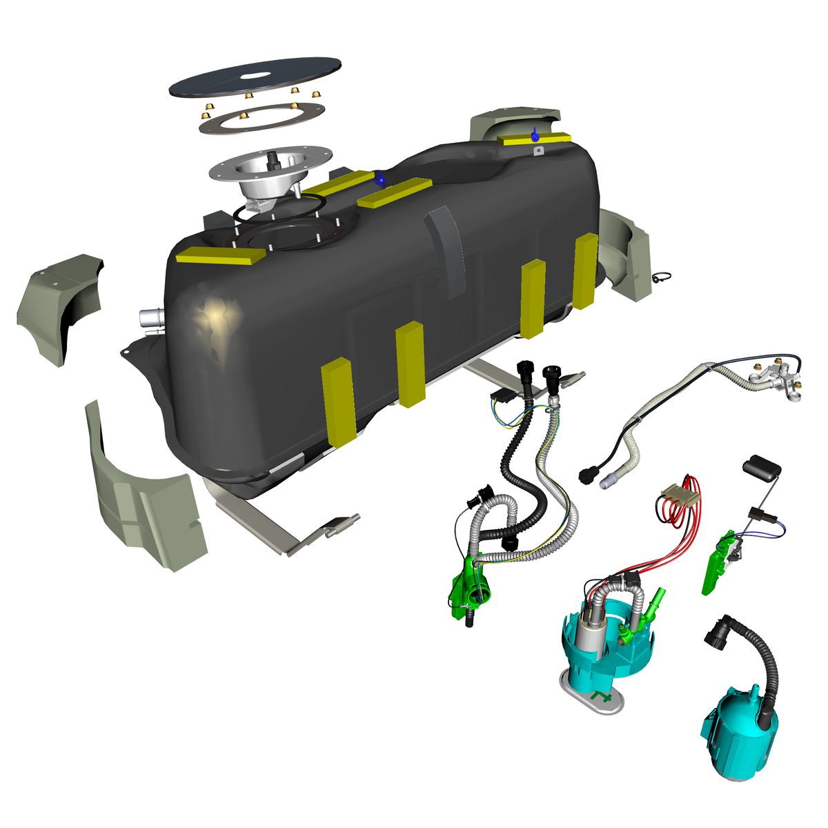 car: DB12,item_no: nan,quantity: 8,reference: DB12_24_PartsCatalogue-100101 Fuel Tank Assembly
