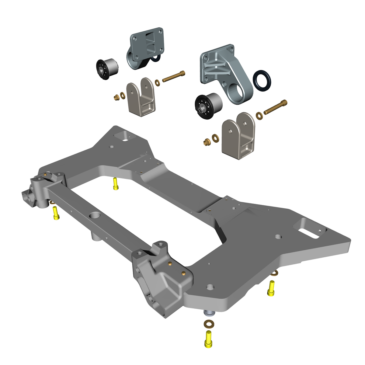 car: VULCAN,item_no: nan,quantity: 4,reference: VULCAN_PartsCatalogue-020103-01 Front Subframe
