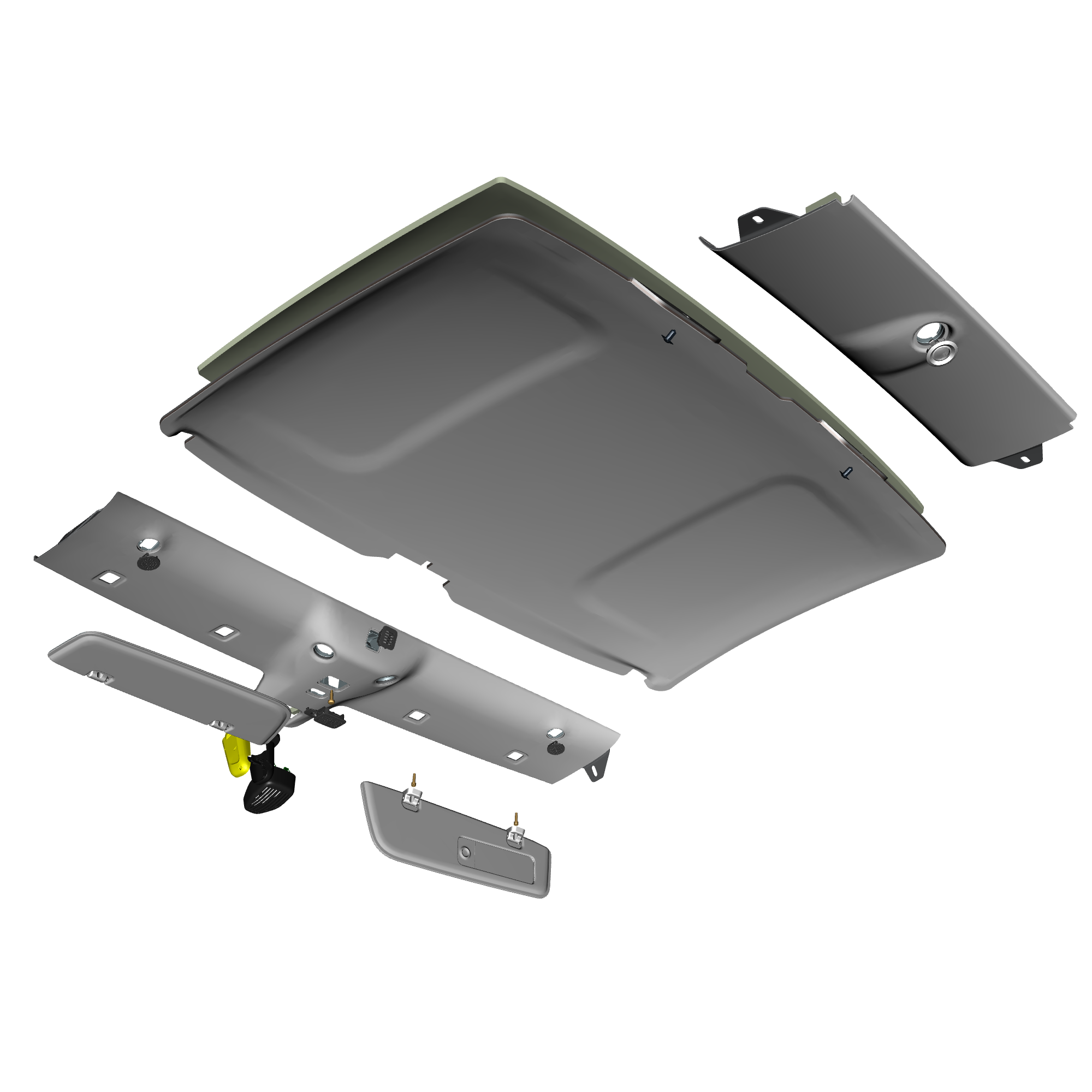 car: VALOUR,item_no: nan,quantity: 1,reference: VALOUR_PartsCatalogue-010503-10 Headliner Assembly