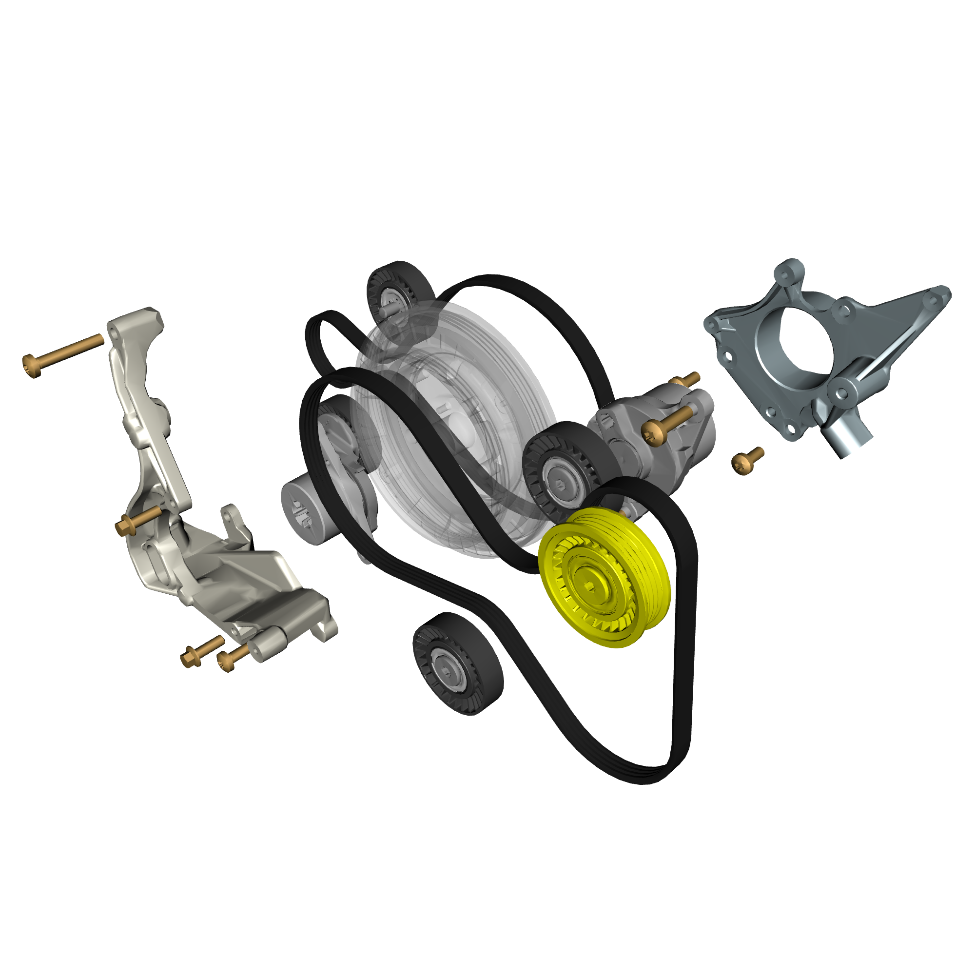 car: DB11,item_no: nan,quantity: 1,reference: DB11_PartsCatalogue-030501-10 Belts and Tensioners