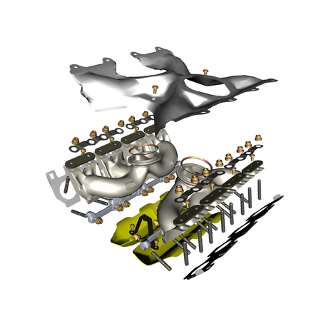 car: DB12,item_no: nan,quantity: 1,reference: DB12_24_PartsCatalogue-032112-10 Exhaust Manifold