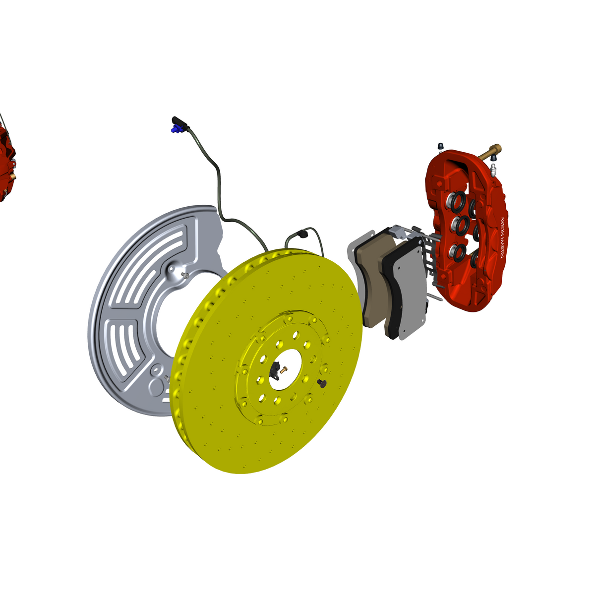 car: VANTAGE,item_no: nan,quantity: 1,reference: VANTAGE_25_PartsCatalogue-060300-10 Front CCB Brakes