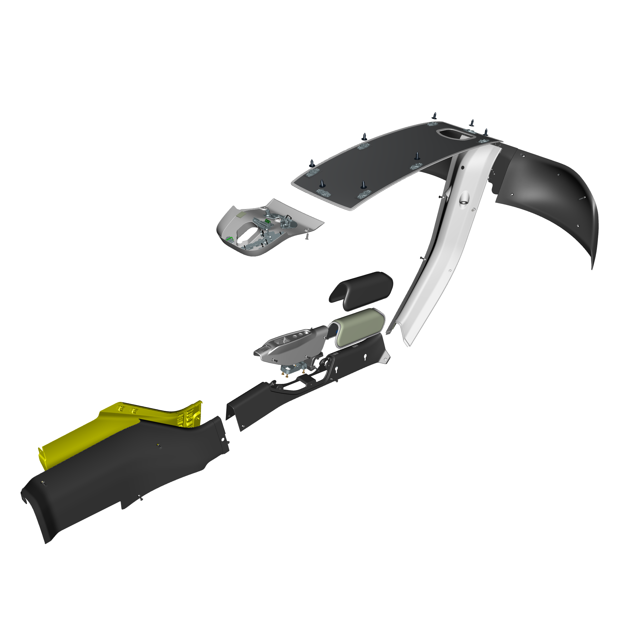 car: VALKYRIE,item_no: nan,quantity: 1.0,reference: VALKYRIE_PartsCatalogue-011221-10 Centre Stack