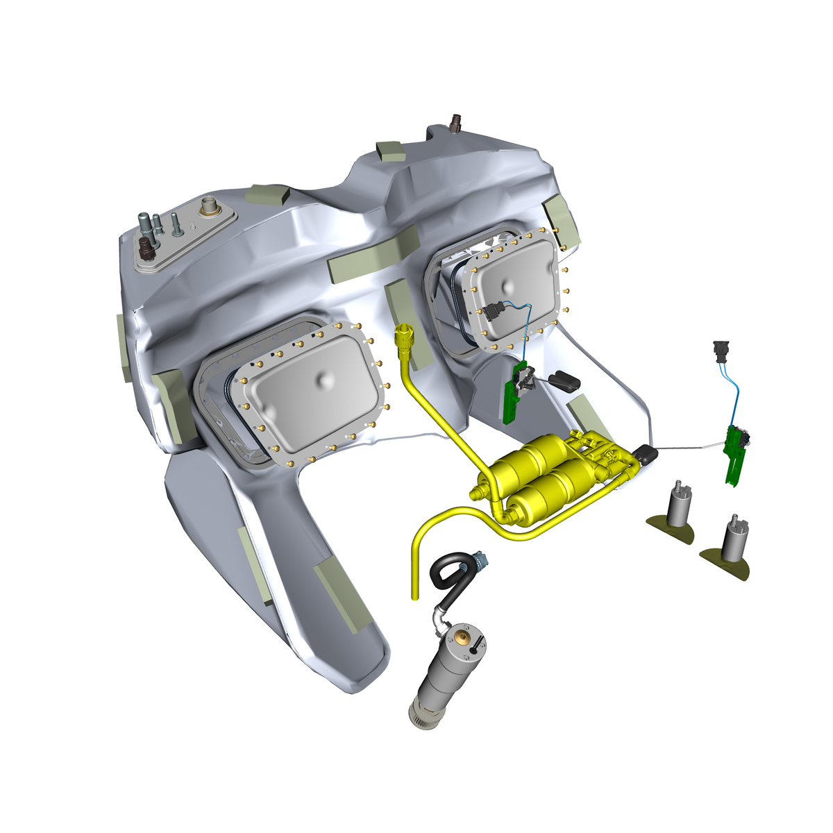 car: VALKYRIE,item_no: nan,quantity: 1,reference: VALKYRIE_PartsCatalogue-100101-10 Fuel Tank Assembly