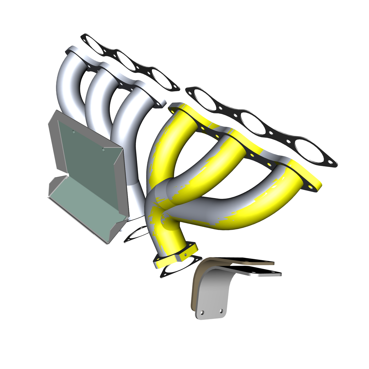 car: DB4 GTZ,item_no: nan,quantity: 1,reference: DB4GTZ_PartsCatalogue-090502-10 Exhaust Manifolds