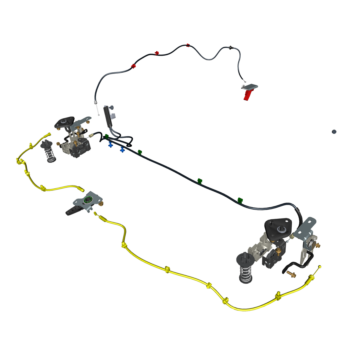 car:VANQUISH,item_no:,quantity:2.0,reference:VANQUISH_25_PartsCatalogue-011403 Bonnet Latch System