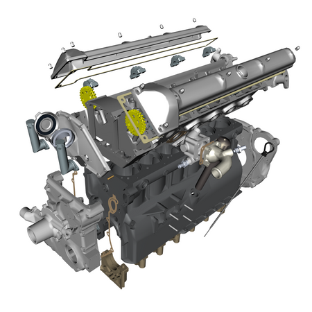 car: DB4 GTZ,item_no: nan,quantity: 2,reference: DB4GTZ_PartsCatalogue-032103-10 Engine Structure