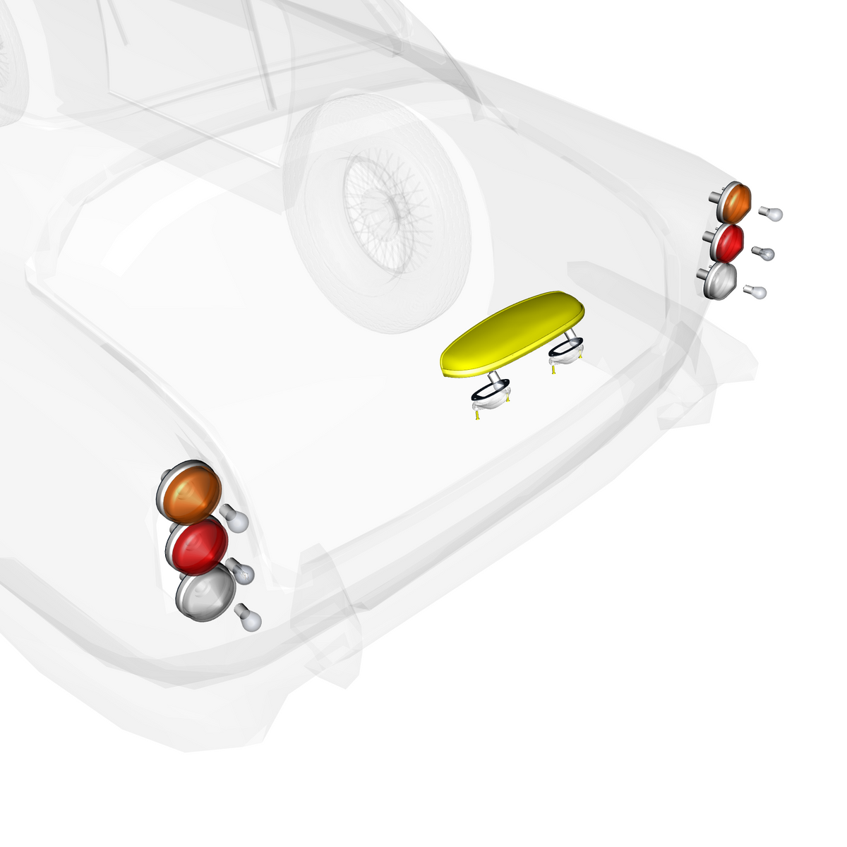 car: DB5 GF,item_no: nan,quantity: 1,reference: DB5GF_PartsCatalogue-620104-10 Rear LIghting