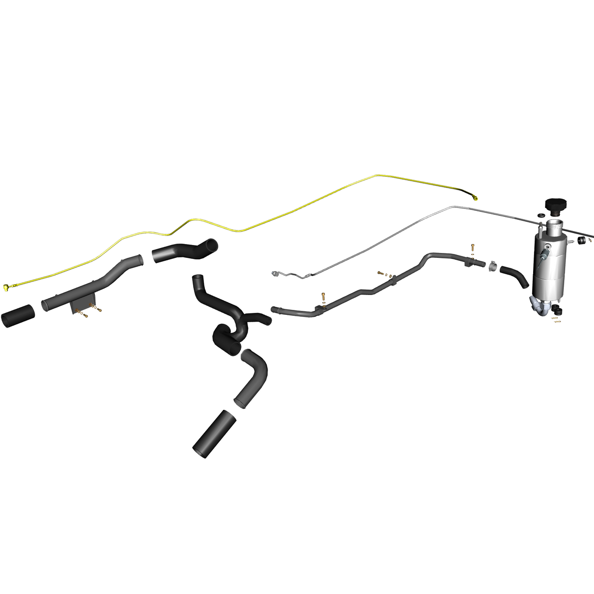 car: VULCAN,item_no: nan,quantity: 1,reference: VULCAN_PartsCatalogue-030304-02 Coolant Hoses & Reservoir