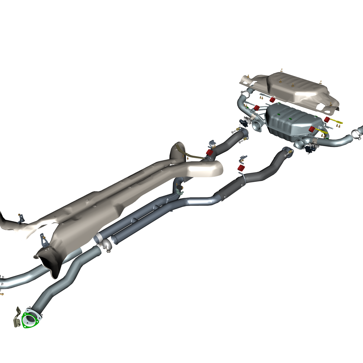 car: DB11,item_no: nan,quantity: 2,reference: DB11_PartsCatalogue-090300-10 Exhaust Pipes & Shields