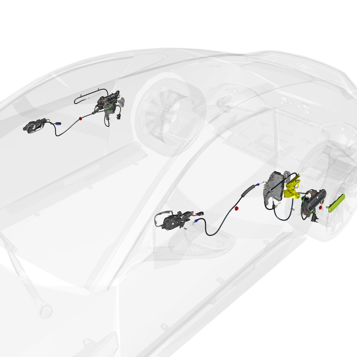 car:vantage,item_no:,quantity:1.0,reference:vantage_19_partscatalogue-011404-10 door latch system