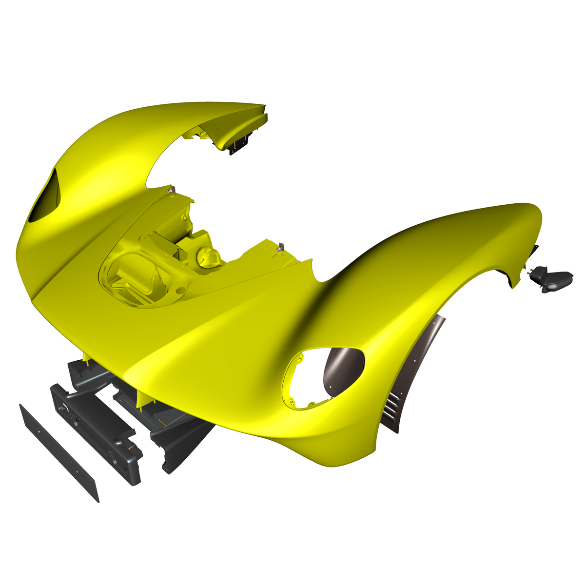 car:valkyrie,item_no:,quantity:1,reference:valkyrie_partscatalogue-010203-10 front clam structure
