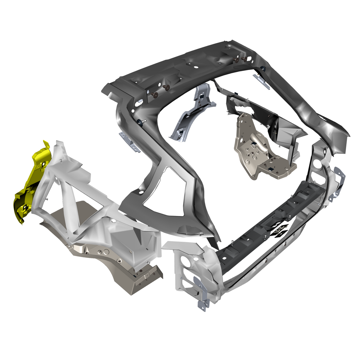car:dbx,item_no:,quantity:1,reference:dbx_partscatalogue-210100 rear end structure