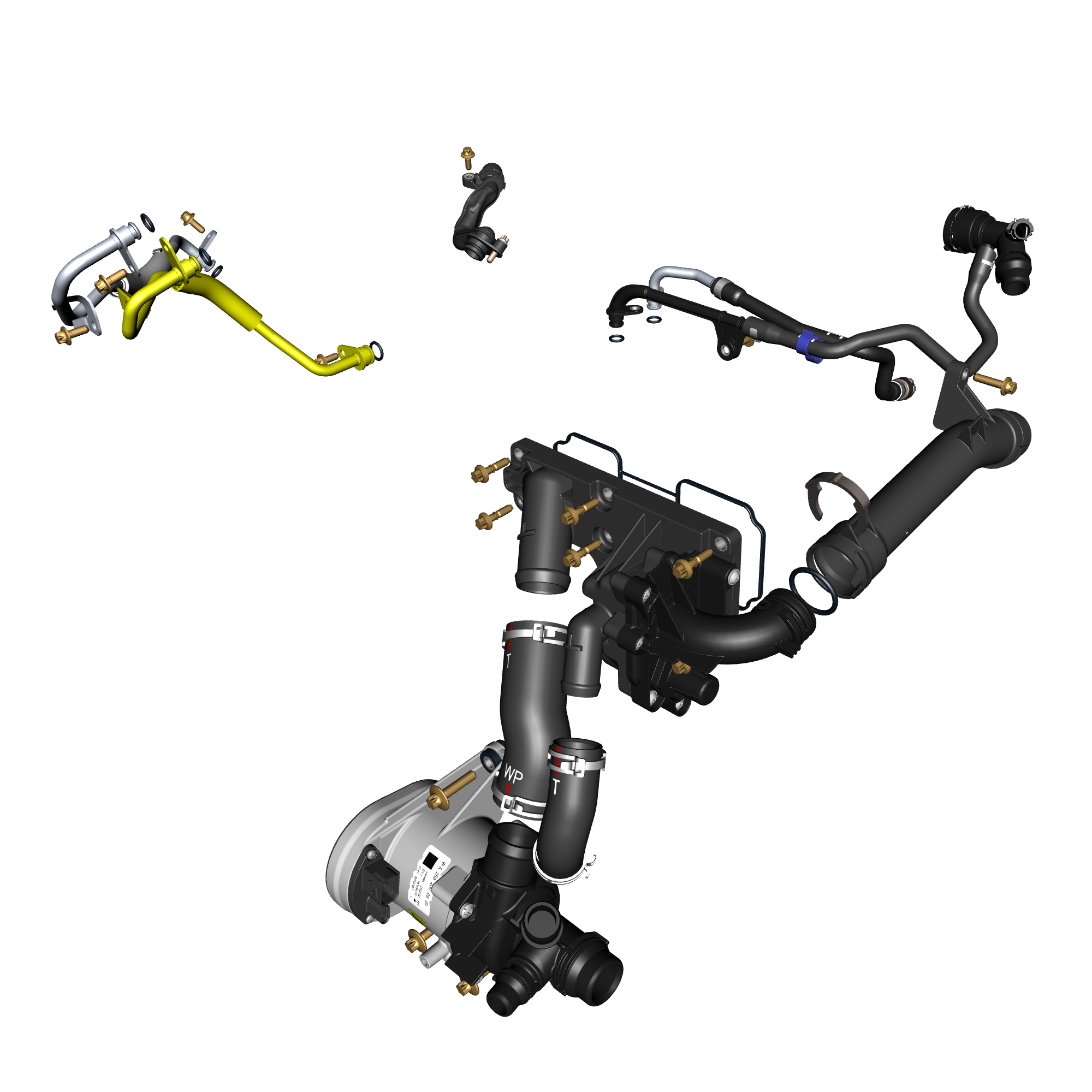 car:DBX,item_no:,quantity:1,reference:DBX_PartsCatalogue-031606-40 Coolant Pump & Lines
