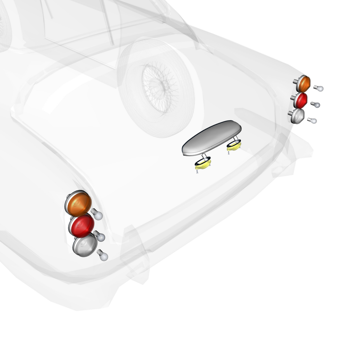 car: DB5 GF,item_no: nan,quantity: 2,reference: DB5GF_PartsCatalogue-620104-10 Rear LIghting
