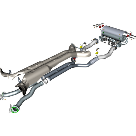 car: DBR22,item_no: nan,quantity: 2,reference: DBR22_PartsCatalogue-090300-10 Exhaust Pipes & Shields
