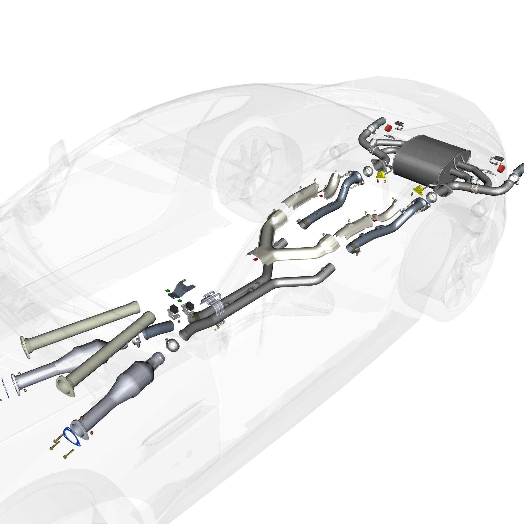 car:VANTAGE V12S,item_no:,quantity:2,reference:VANTAGE_V12S_PartsCatalogue-090300-01 Exhaust Pipes & Shields - 'S'
