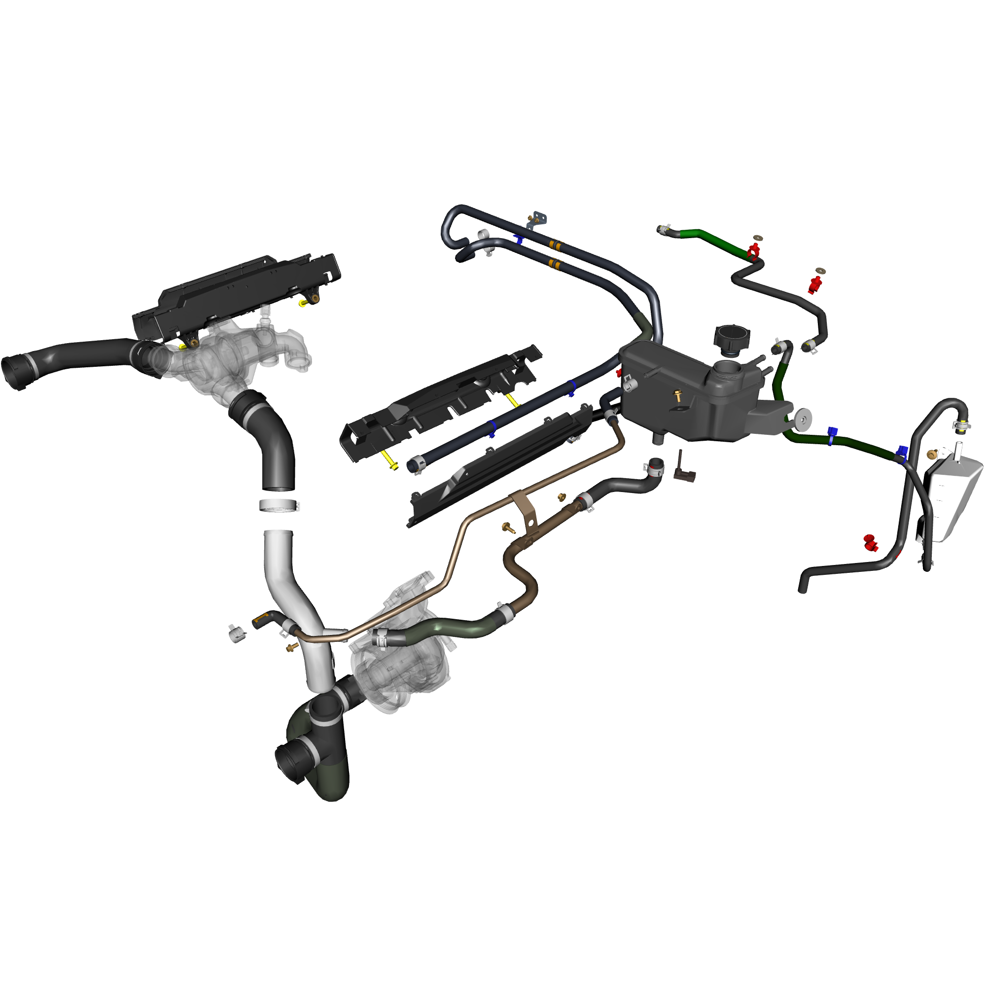car:VANTAGE V12S,item_no:,quantity:4.0,reference:VANTAGE_V12S_PartsCatalogue-030304-S1 Coolant Hoses & Reservoir LHD