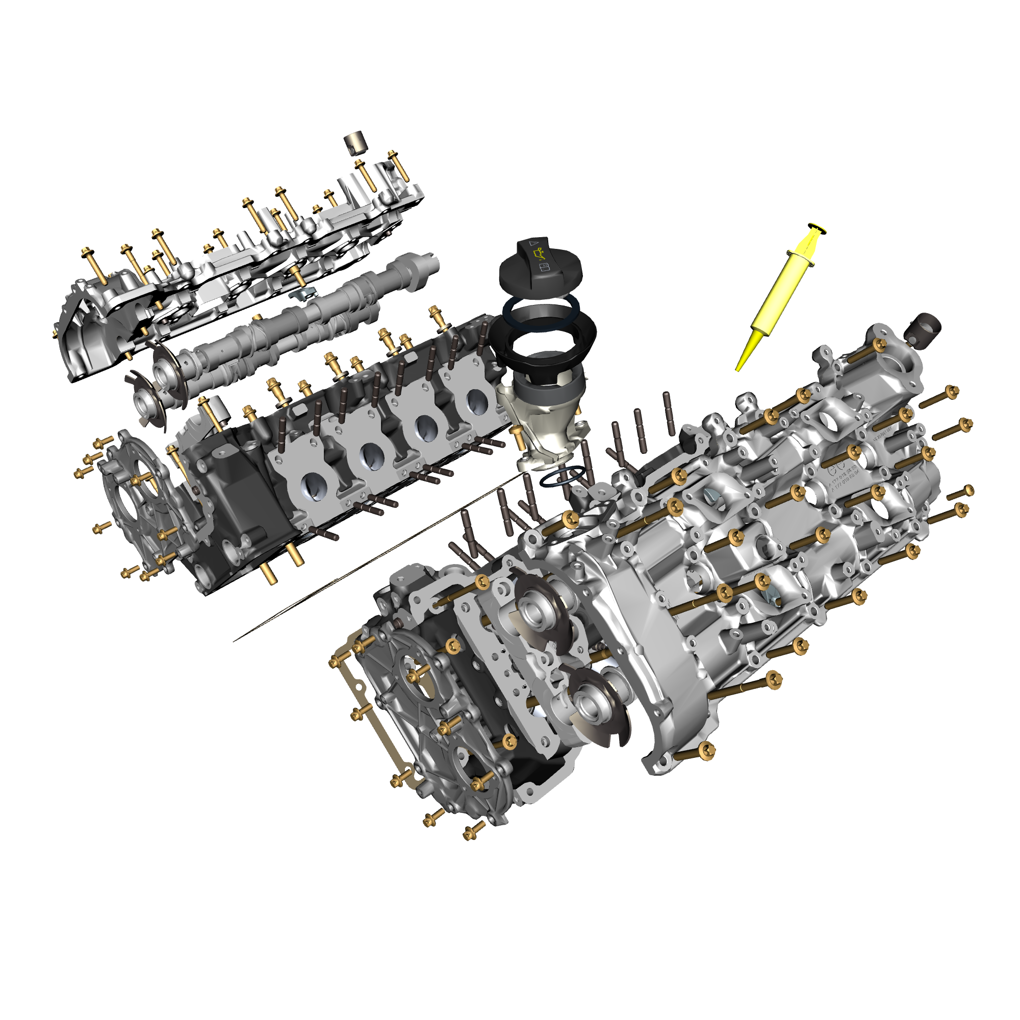 car:VANTAGE,item_no:,quantity:A/R,reference:VANTAGE_25_PartsCatalogue-032103-10 Cylinder Head