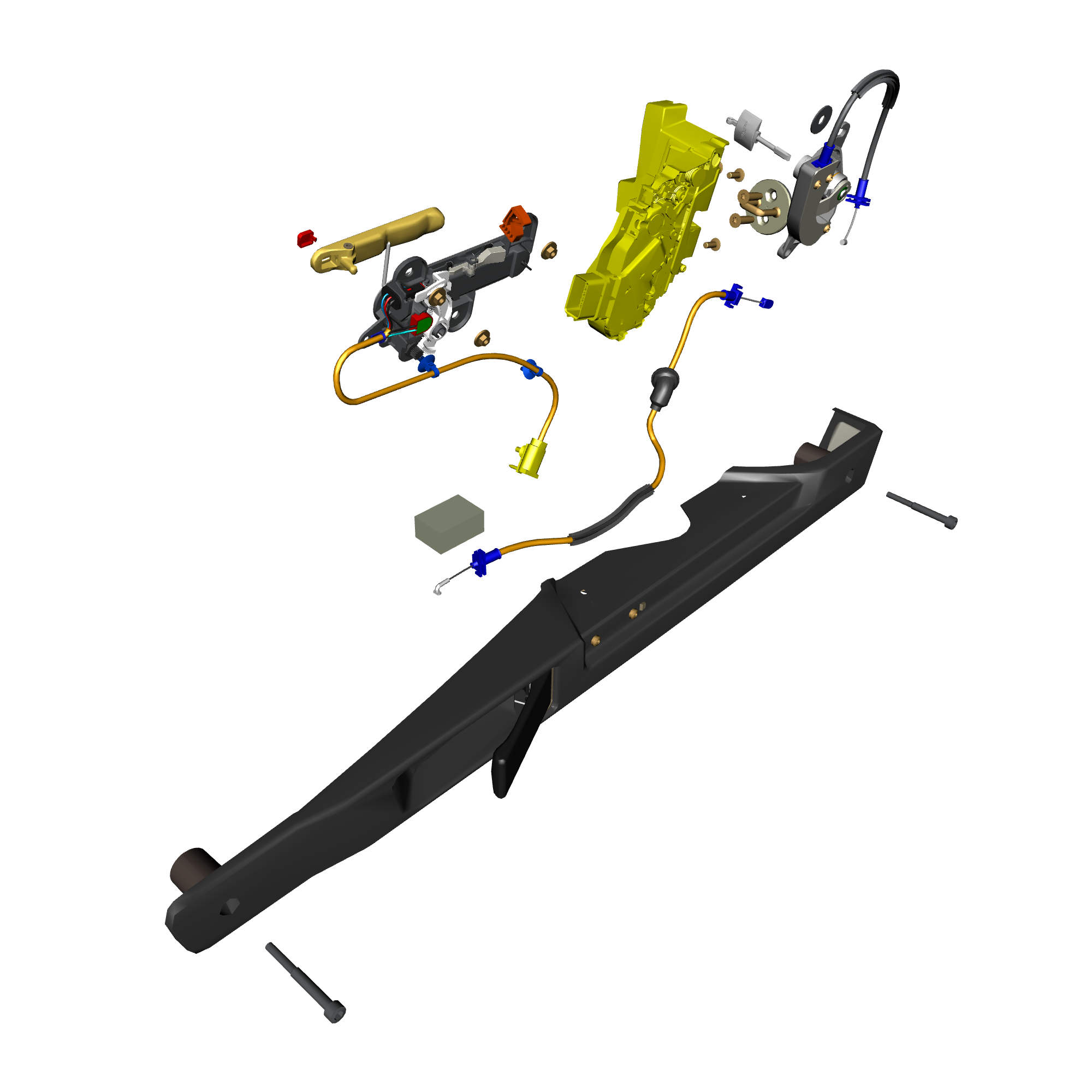 car:vantage v12s,item_no:,quantity:1,reference:vantage_v12s_partscatalogue-011404-b1 door latch system