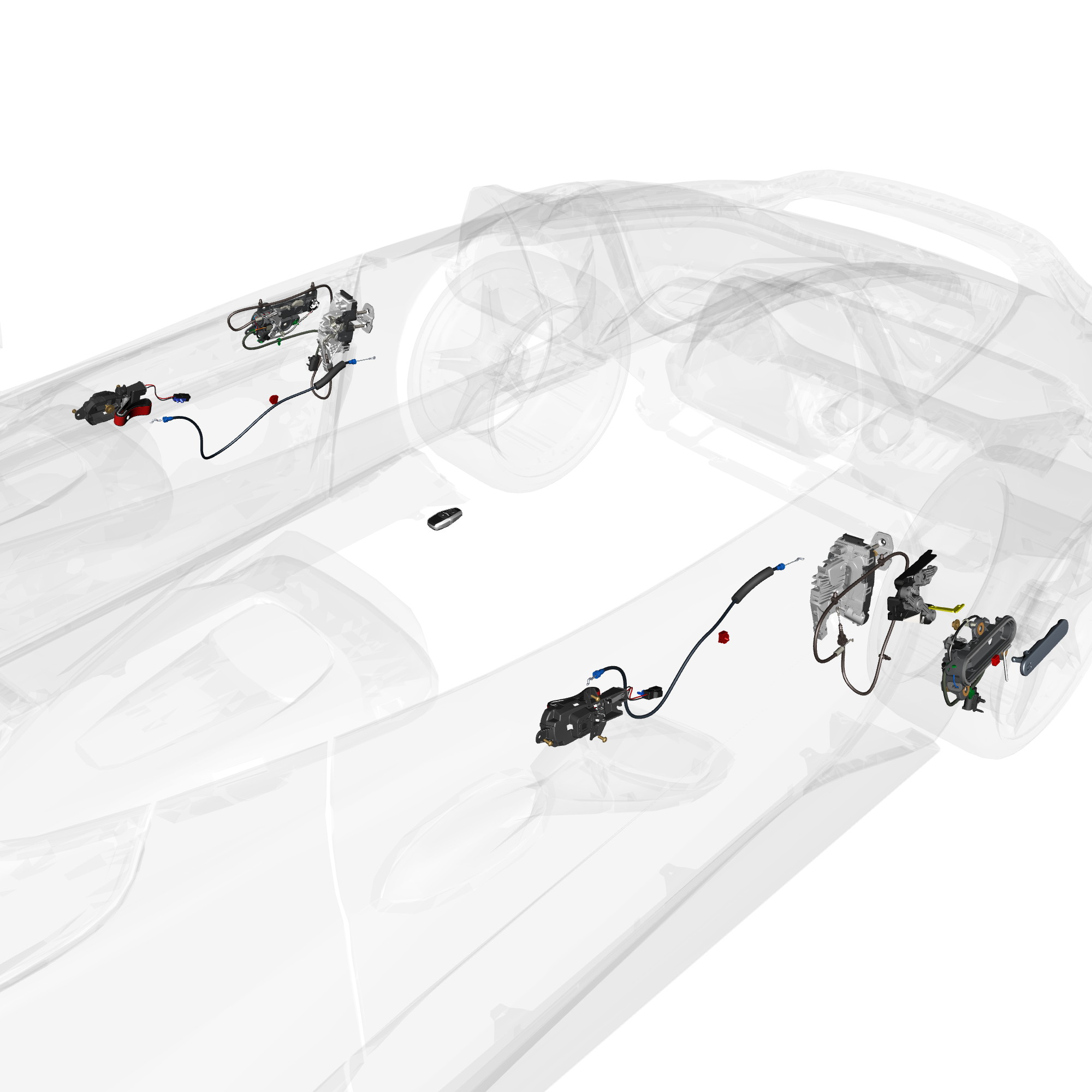 car: VANTAGE SP,item_no: nan,quantity: 1.0,reference: VANTAGE_SP_PartsCatalogue-011401-20 Door Latch System