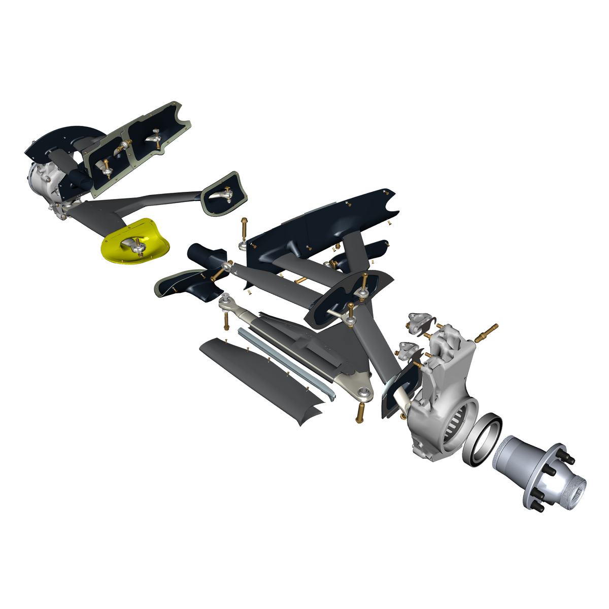 car: VALKYRIE,item_no: nan,quantity: 1,reference: VALKYRIE_PartsCatalogue-040102-10 Front Suspension