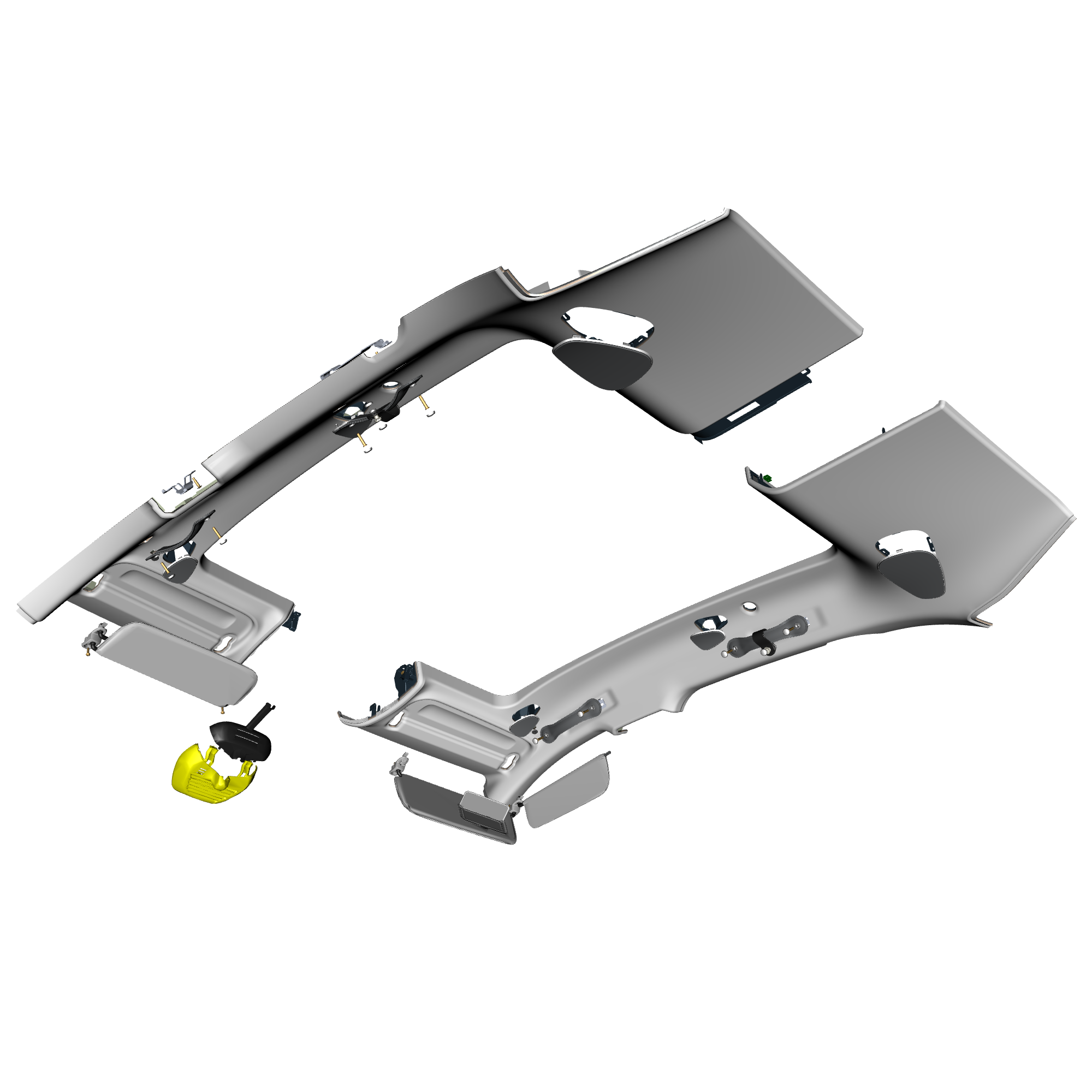 car: DBX,item_no: nan,quantity: 1.0,reference: DBX_PartsCatalogue-300403 Headliner Assembly