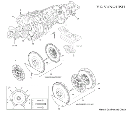 CLUTCH PLATE TO FLYWHEEL BOLT