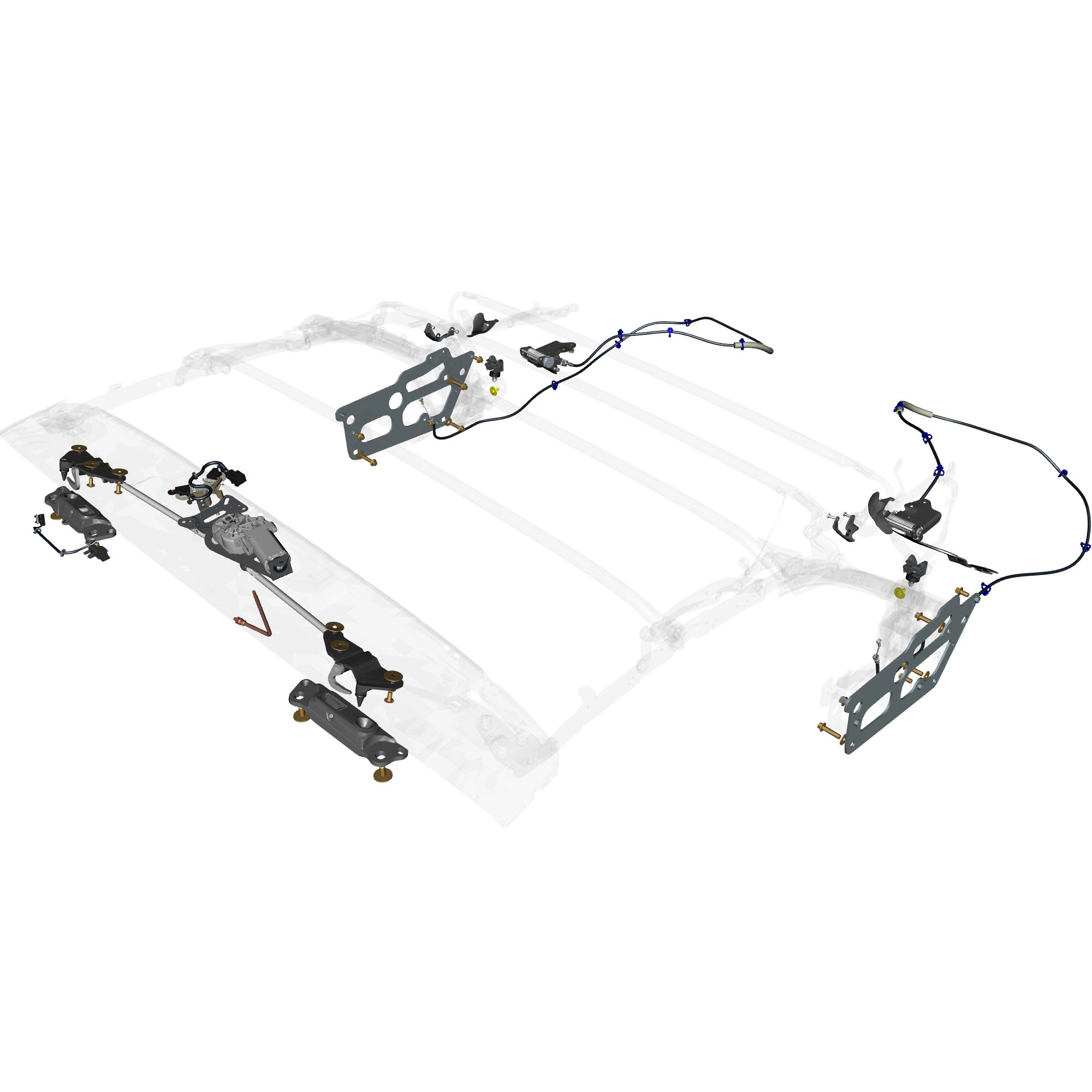 car:DBS,item_no:,quantity:2,reference:DBS_19_PartsCatalogue-011701-30 Roof Mechanisms