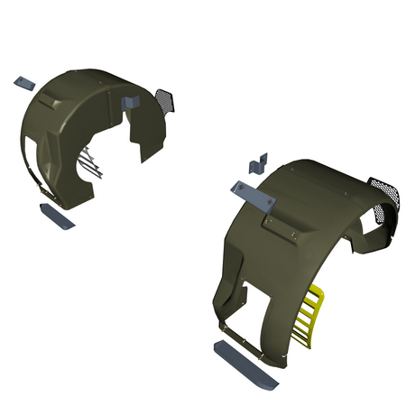 car: VULCAN,item_no: nan,quantity: 1,reference: VULCAN_PartsCatalogue-010805-01 Rear Wheelarch Liners