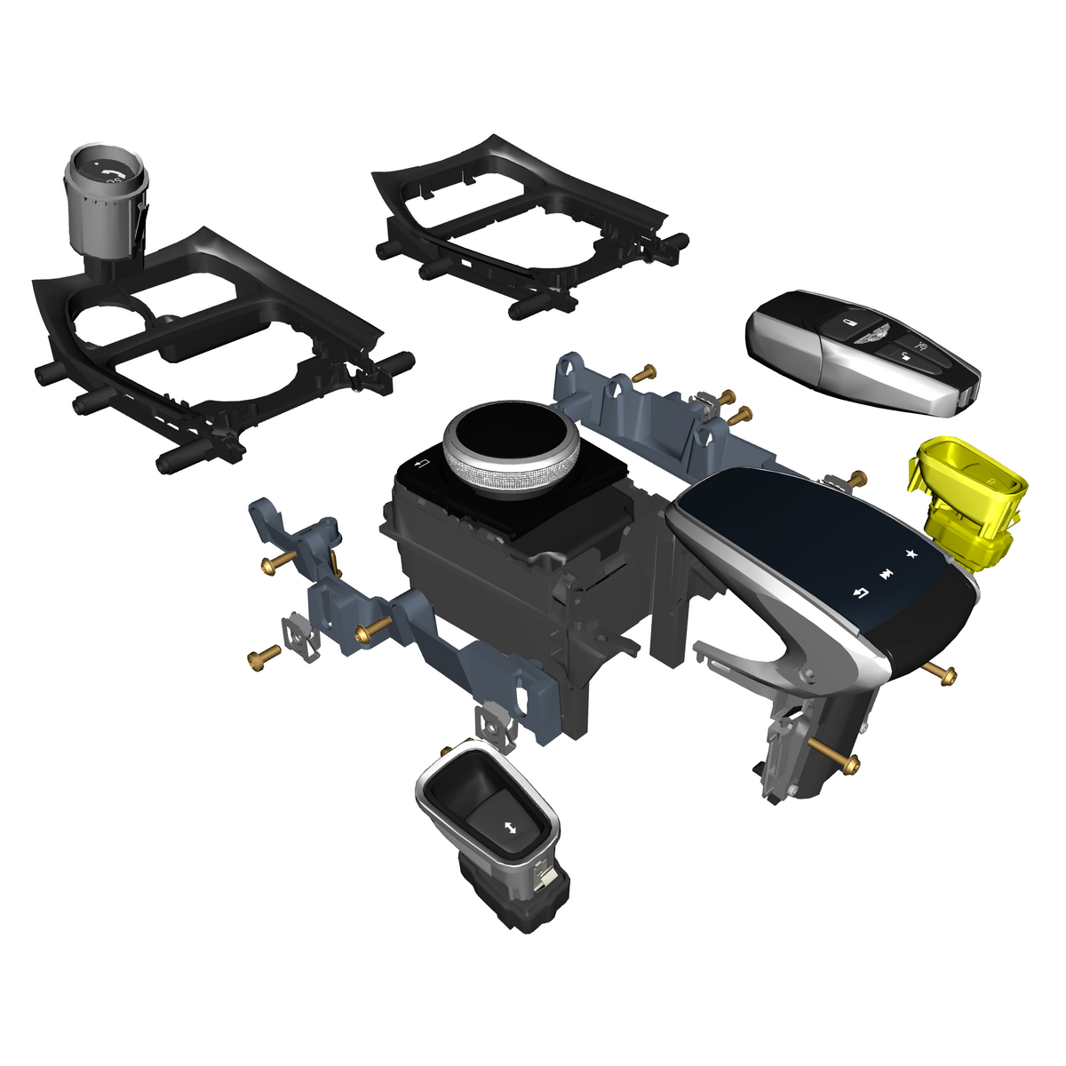 car: DB11,item_no: nan,quantity: 1,reference: DB11_PartsCatalogue-180304-10 Console Mounted Switches