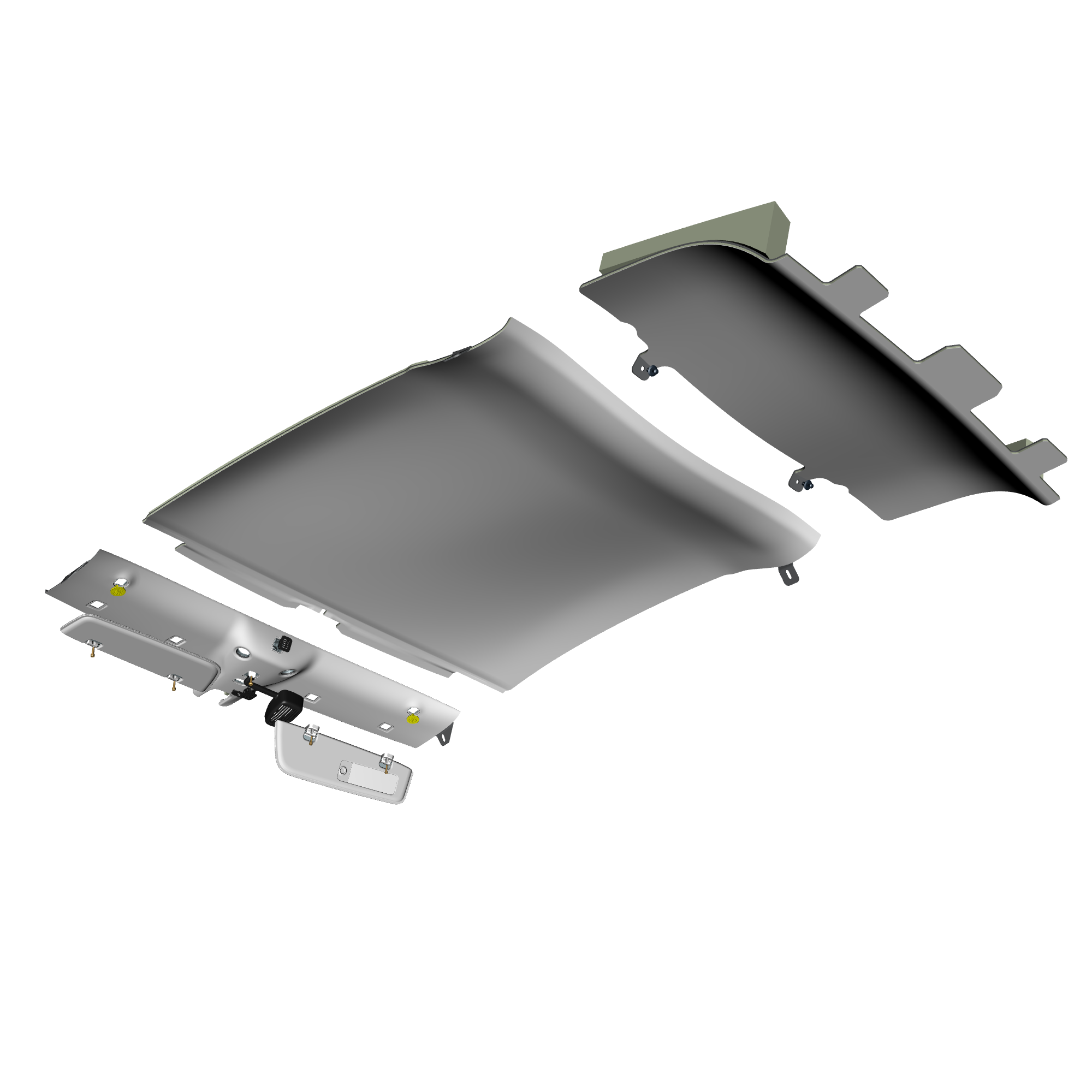 car: DBS ZAGATO,item_no: nan,quantity: 2,reference: DBS_ZAGATO_PartsCatalogue-010503-10 Headliner Assembly