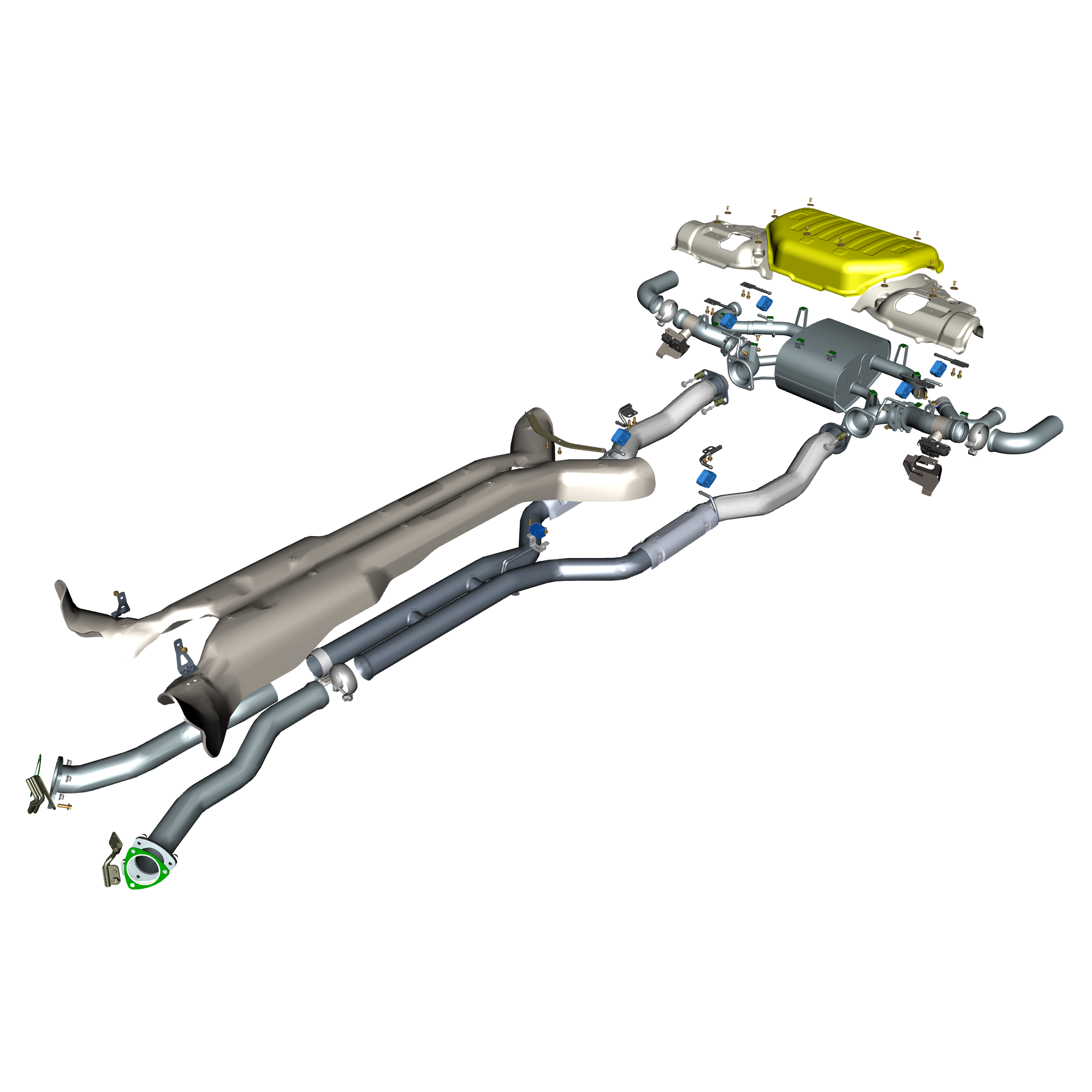 car:dbs zagato,item_no:,quantity:1,reference:dbs_zagato_partscatalogue-090300-10 exhaust pipes & shields